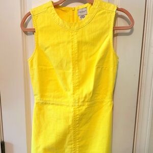 Yellow sun dress